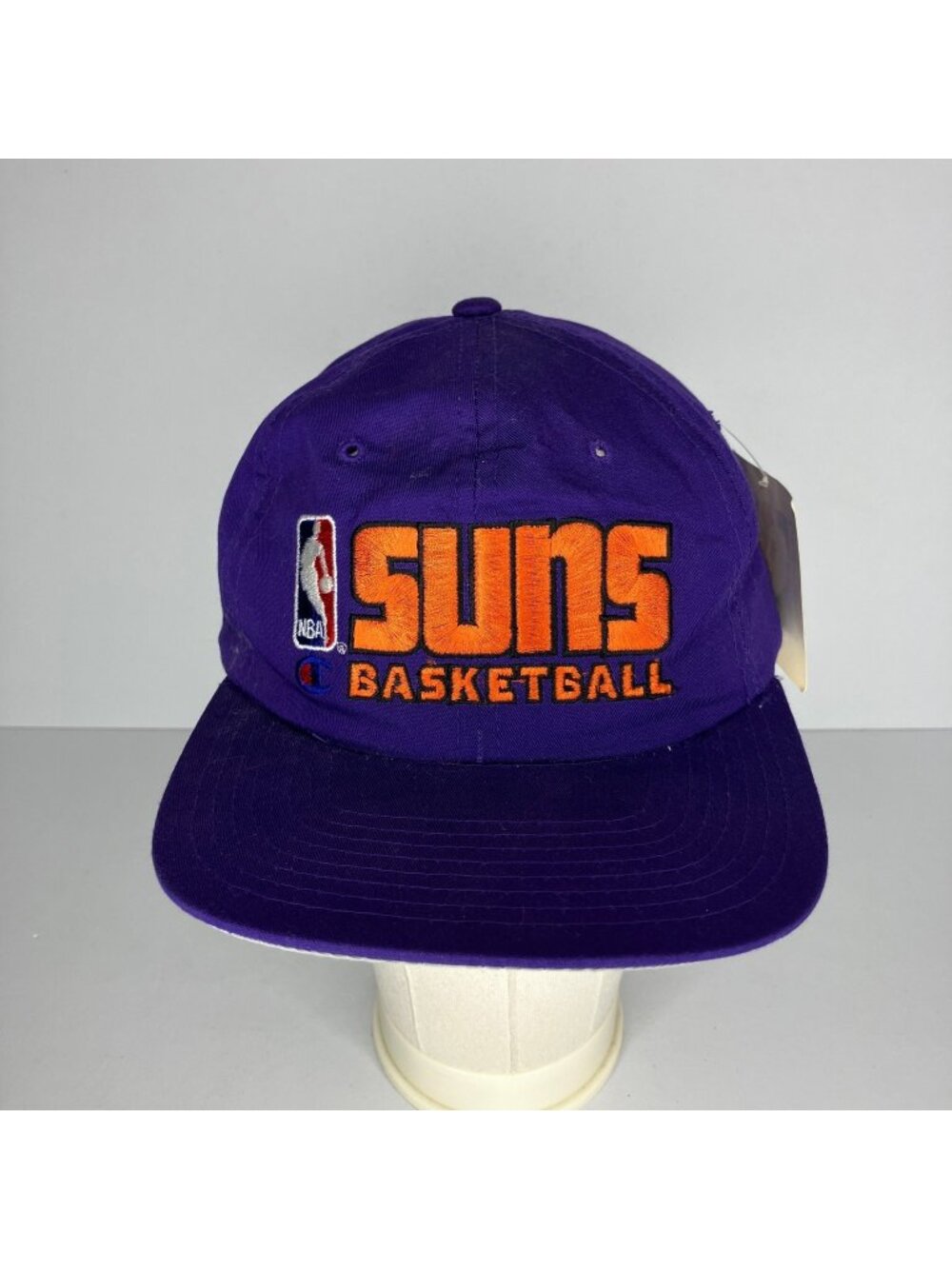 Phoenix Suns Hat Champion Snapback Men's Purple NBA Vintage NWT